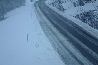 Chaux du Dombief ce matin.